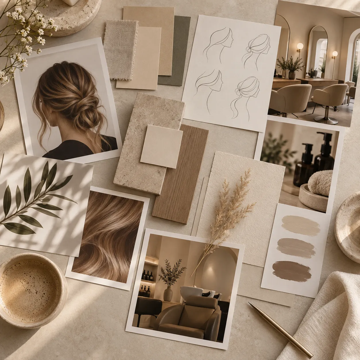 home SALON BRANDING